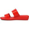 imageHush Puppies Womens Brite Jells Slide Wedge SandalFiesta Red