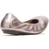 imageHush Puppies Womens Chaste Ballet FlatGunmetal Metallic Leather