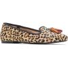 imageHush Puppies Womens Sadie Tassel Slipon Loafer FlatLeopard Calf Hair