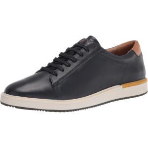 imageHush Puppies Mens Heath Sneaker OxfordNavy Leather