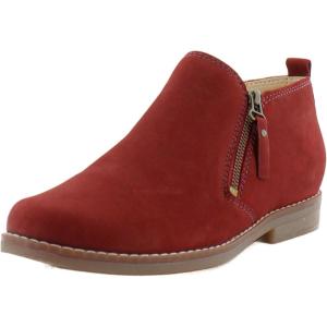 imageHush Puppies Womens Mazin Cayto Ankle BootBrick Red Nubuck