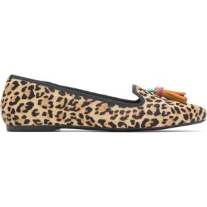 imageHush Puppies Womens Sadie Tassel Slipon Loafer FlatLeopard Calf Hair